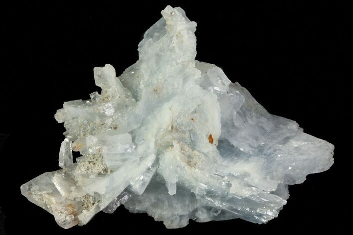 Tabular, Blue Barite Crystal Cluster - Spain #70232